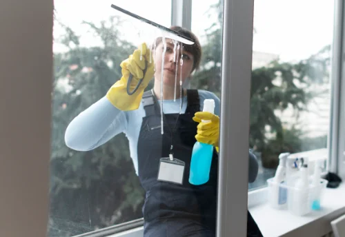 Nettoyage de vitres intérieures et extérieures à Hériménil